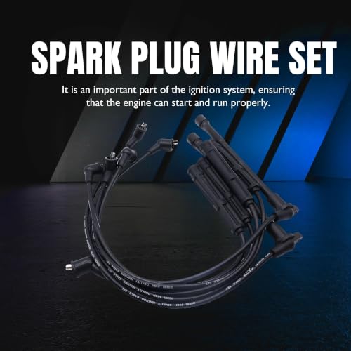 55301 Ignition Spark Plug Wires Compatible with Infiniti QX4 - style: 55301