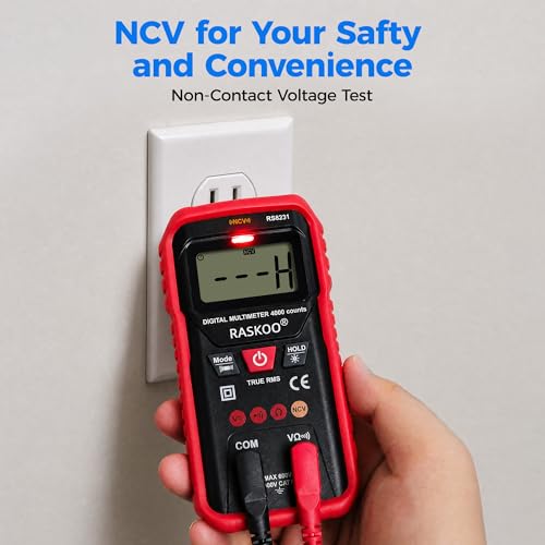 Premium True RMS Multimeter Tester, Digital Multimeter Auto Ranging