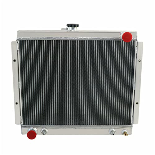 3 Row Radiator For Toyota Pickup Base LN67 4Runner SR5 1984-1995 - size: 3 Row Radiator+1.3Bar Cap(AT)