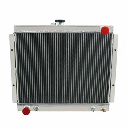 3 Row Radiator For Toyota Pickup Base LN67 4Runner SR5 1984-1995 - size: 3 Row Radiator+1.3Bar Cap(AT)