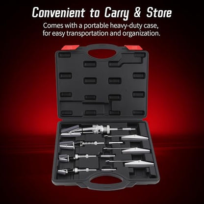 7PCS Cylinder Hone Tool Set, Adjustable for 3/4" to 7" Cylinders - size: 7pc Set
