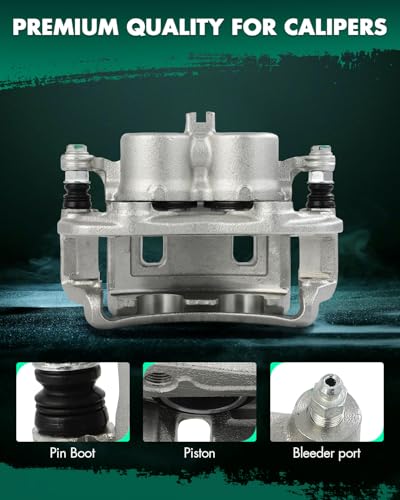 SCITOO Front Right Passenger Side Disc Brake Caliper 19B2638 - size: Front Passenger[19B2638]