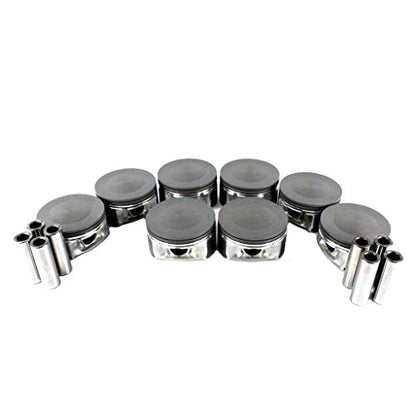 DNJ P1163.40 Oversize Piston Set for 2009-2022 Chrysler, Dodge, Jeep, Ram 1500, 1500 Classic, 2500 5.7L V8 16V OHV 345cid - size: 4. Oversize 0.40 (1.00mm)