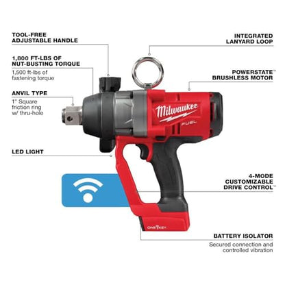 Milwaukee Electric - M18 Fuel 1 HIGH Torque IMP Wrench Bare