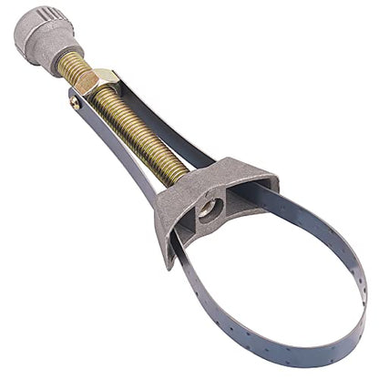 AHL Car Auto Oil Filter Removal Tool Strap Wrench 60mm To 120mm Diameter Adjustable Compatible with Car, Truck, Honda Yamaha Suzuki