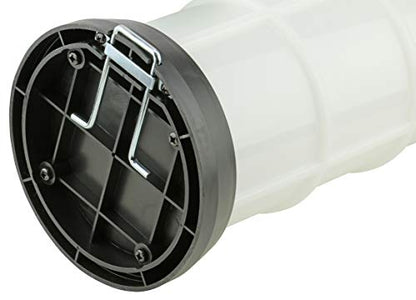 Mityvac MV7400 1.9 Gallon Automotive Fluid Evacuator Extractor Pump, Manual Operation, Chemical-Resistant Polyethylene, Automatic Overflow Prevention, Quick-Drain Spout, Large Stabilizing Base