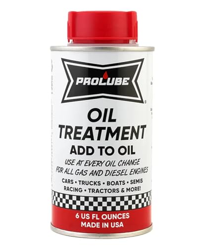 Prolube Oil Treatment - Engine Oil Additive for Gas & Diesel Engines - Reduces Wear, Noise, Vibration - Boosts Fuel Economy & Horsepower - Works on Transmissions & Differentials (6oz) - size: 6 fl oz