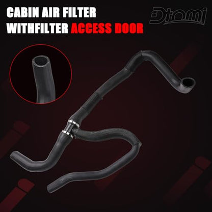 Engine Coolant Hose, Radiator Return Hose, Cadillac Escalade, 24338
