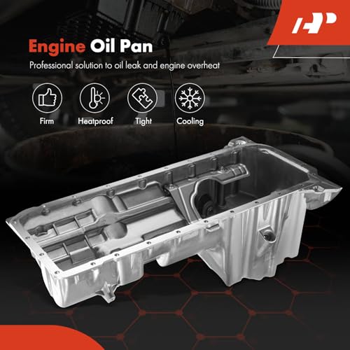 A-Premium Engine Oil Pan Sump with Drain Plug