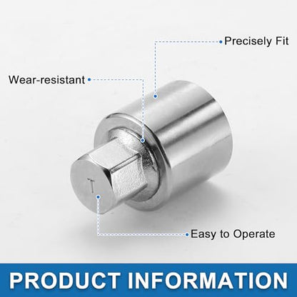 Car Wheel Lock Lugnut Type t Anti-theft Screw Nut Removal Key Socket for Land Rover Range Rover Evoque Freelander - style: Type T