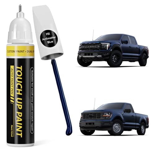 (Antimatter Blue (HX) Car Touch Up Paint for Ford - color: Antimatter Blue (HX) for 2024 ford F-150, 2024 ford F-150 Lightning, 2025 Escape, 2024 Transit, 2024 Bronco, 2024 Bronco Sport, 2024 Edge, 2024 Maverick, 2025 Mustang, 2024 Ranger, 2024 Expedition