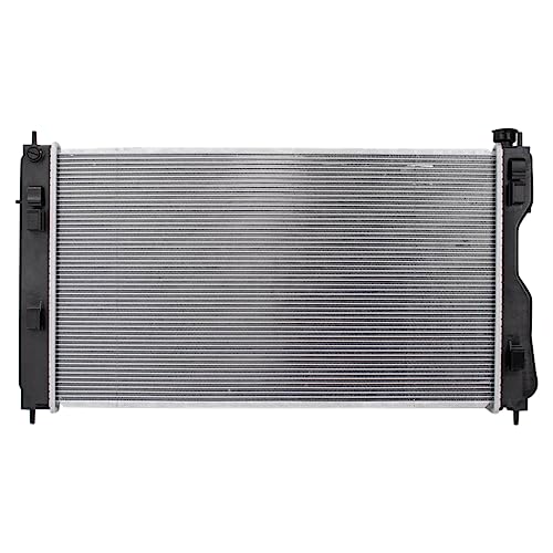 TRQ Radiator Assembly Aluminum Core Plastic Tank Cross Flow - style: RDA80034