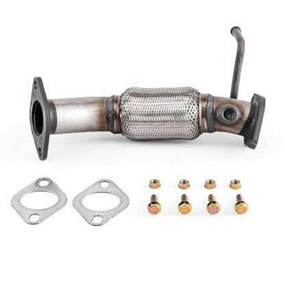409 Stainless Steel Front Flex Exhaust Pipe For 2009-2010 Sonata 2.4L 52604 - size: for 2009-2010 Hyundai Sonata 2.4L