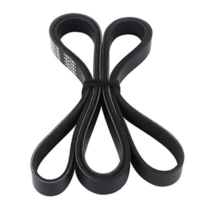 MOCA EPDM 6PK2135 Serpentine Belt Fits 04-06 for Acura MDX & 04-08 for Acura RL & 05-08 for Honda Odyssey 3.5L & for Ford F-150 05-08 5.4L & 05-06 for Mazda Tribute 3.0L 3.5L 4.6L 5.4L - size: 6PK2135