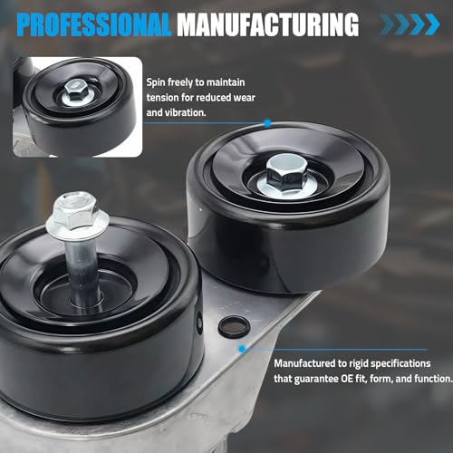 Belt Tensioner Assembly 31170RCAA01 Compatible with Acura MDX 2003-2013 - size: 31170-RCA-A01