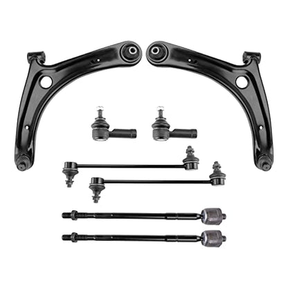KAC 8Pcs Front Control Arms, Compatible with Mitsubishi Outlander 2007-2013