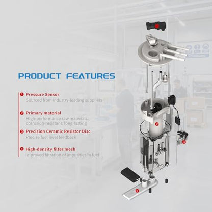 KELOKE Electric Fuel Pump Module Assembly Compatible with Ford - color: E2301M