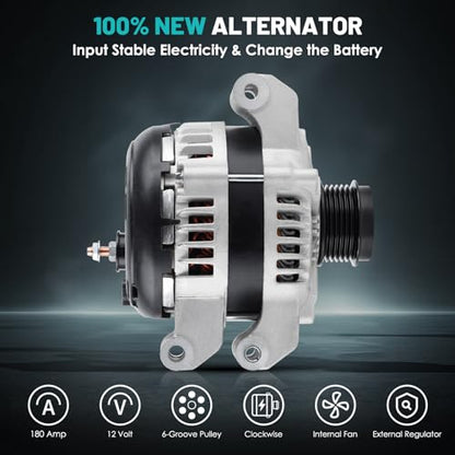 11598 Car Alternator Fit for Dodge Challenger Charger Durango 3.6L - size: 11598N for Chrysler 300 for Charger 3.6L 11-18