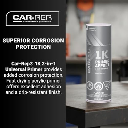 CAR-REP 2-in-1 Universal Primer Grey 400ml