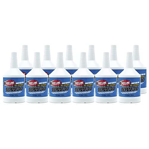 Red Line 11304 SAE 10W30 Fully Synthetic Motor Oil - 1 Quart (12 Pack) - size: Quart (12 Pack)