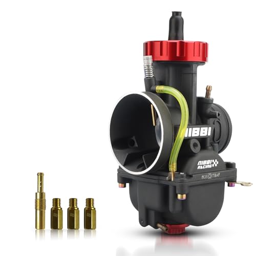 NIBBI Carburetor PWK38 fit Motorcycle Engine with 38mm Carb Jets Motorcycle Engine with Carb Jets for Dirt Bike Mini Bike Pit Bike GY6 ATV - size: PWK38MM