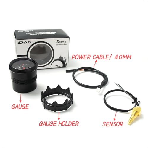 2"/52 mm Pointer Digital 7Color LED Car Water Temp Temperature Gauge Meter - style: Water Temp Gauge (100-300℉)
