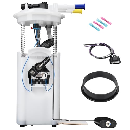 Electric Fuel Pump Module Assembly Fit for Chevrolet Tahoe & GMC Yukon(2000-2003) Cadillac Escalade(2002-2003), V8 4.8L 5.3L 6.0L, Replace, E3508M, FG0351, SP6170M, With Sending Unit Pressure Sensor