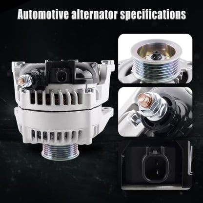 Alternator for 2006-2011 Civic L4 1.8L 11176N - size: 2006-2011 Civic L4 1.8L