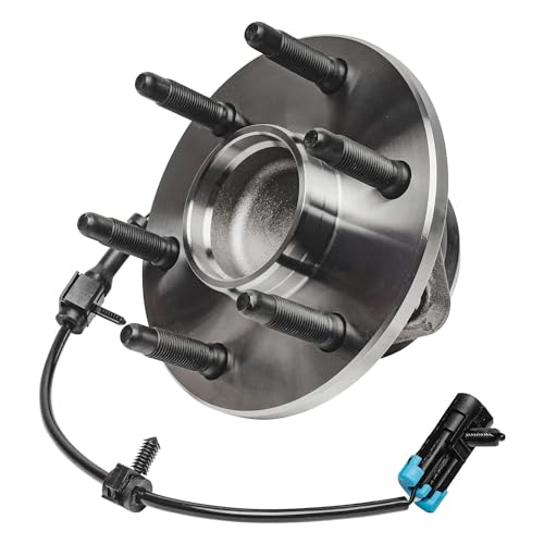 Detroit Axle - Front Wheel Bearing Hub Tie Rods for Chevy Silverado 1500 - size: 3SW42654/Kit