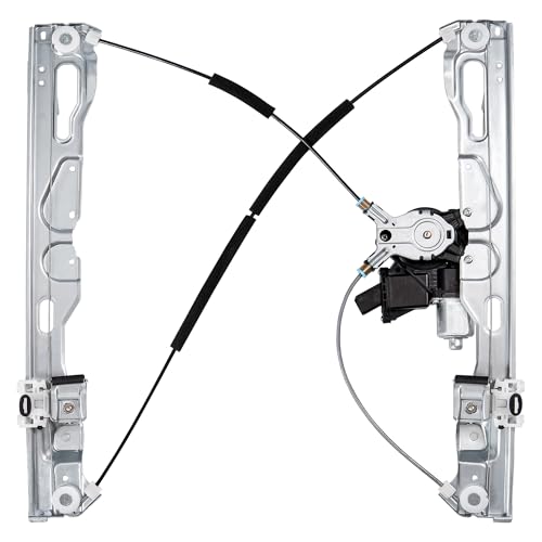 Front Passenger Side Power Window Regulator with Motor - size: 751-601