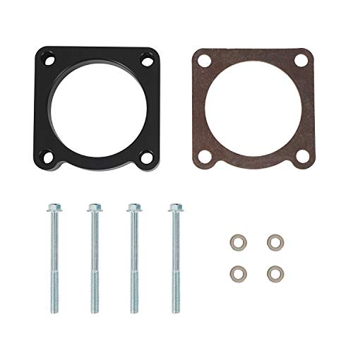 Hooke Road 3.8L V6 Engine Throttle Body Spacer for Jeep JK Wrangler 2007 2008 2009 2010 2011