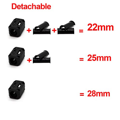 Worldmotop Universal for 22MM 25MM 28MM Motorcycle Engine Guard Bumper Protector Crash Bar Slider