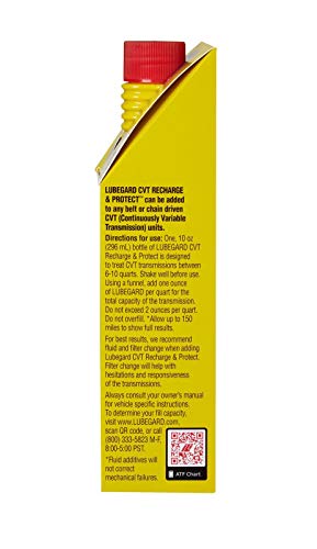 Lubegard 67010 CVT Recharge & Protect, 10 fl. oz.