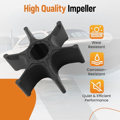 maXpeedingrods Water Pump Impeller Repair Kit for Yamaha Outboard Marine - size: For 4 Stroke 150-250 HP & 2 Stroke 150-225 HP