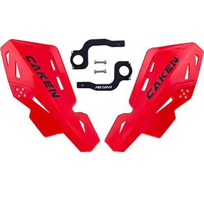 Universal Hand Guards for 7/8" 22mm 1 1/8" 28mm Bar - color: Red
