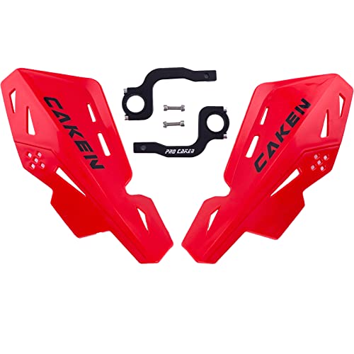 Universal Hand Guards for 7/8" 22mm 1 1/8" 28mm Bar - color: Red