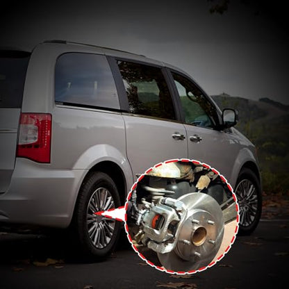 2pc Rear Disc Brake Calipers Assembly Replaces 18B5081 18B5080 - size: 18B5081+18B5080