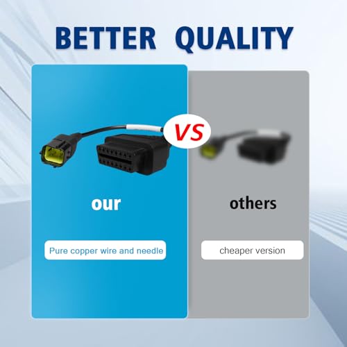 OBD2 Adapter 4 Pin Cable 3824-26 for KUBOTA Diesel Vehicles Engine