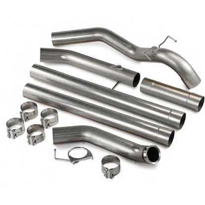 Stainless Steel Exhaust Pipes for 2011-2018 Dodge Ram 3500 4500 5500 6.7L 5" Cummins Diesel - size: for 2011-2018 Ram 3500 4500 5500