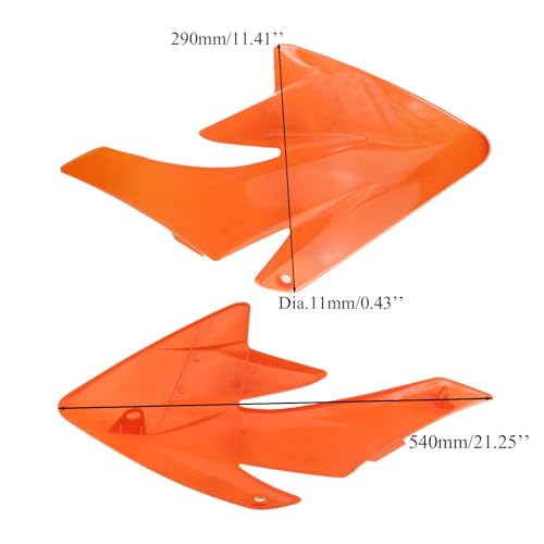 PRO BAT 7 PCs Plastic Fender Kit - color: White Plastic Fender Kit