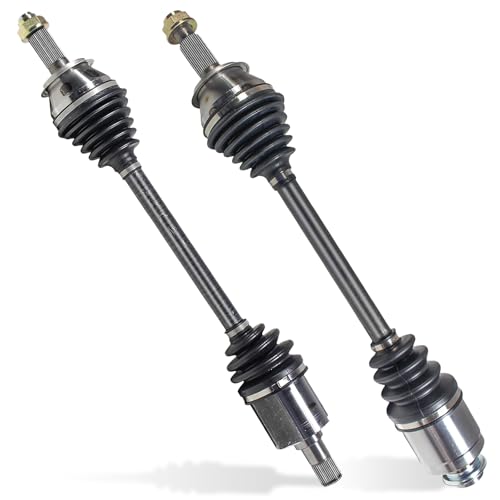 Front CV Axle Shaft Assembly Compatible with Honda Accord 2003-2007, 3.0L V6 Automatic Trans, Left and Right Front CV Joints, EX LX EX-L Coupe Sedan - size: B2CV006-HAAD