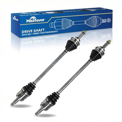 Maxfavor CV Axle Rear Pair Compatible with 2008-2013 Toyota Highlander 3.5L, AWD FWD, Rear Left Right Side CV Axle Joint Shaft Assembly