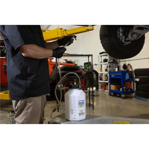Mityvac MV6840 Hydraulic Brake and Clutch Pressure Bleeding System, Includes Seven (7) Master Cylinder Adapters, 1.2 Gallon Reservoir, Quick-Change Connections Pressure Relief Valve, Storage Case