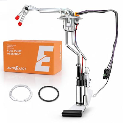 AutoExact Fuel Pump Assembly Compatible with 1996-1997 Chevrolet Chevy GMC C1500 K1500 C2500 K2500 C3500 K3500 4.3L 5.0L 5.7L 7.4L, with sending unit fuel Replaces E3622S P80001S - size: 96-97 Chevy/GMC C/K