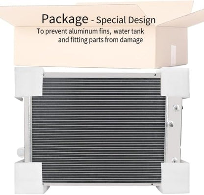 Direct Radiator Replacement for 2004-2009 Dodge Ram 1500 2500 3500 Hemi Laramie Sport 5.7 V8 Cooling Aluminum Radiators 2005 2007 2008 2006
