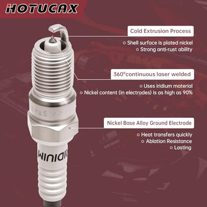UF486 Ignition Coils & SP486 Iridium Spark Plug Set, 6 Pack - size: UF486 & Spark Plugs