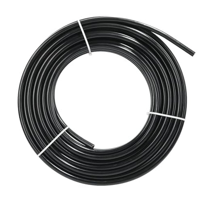LokoCar 3/8" OD Nylon Airline 100ft DOT SAE J844 Air Brake Fluid Tube Black - size: 3/8" OD 100 Feet
