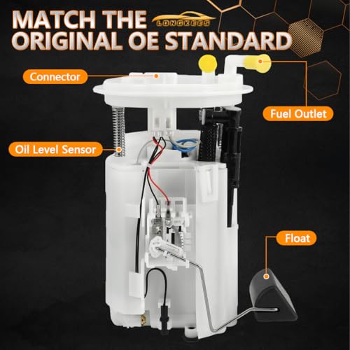 Electric Fuel Pump Module Assembly FIT Hyundai Santa Fe 2008–2009 – with Fuel Sending Unit – Replace OE# E8821M, FG1272, SP3022M, 31110-0W000 - color: E8821M