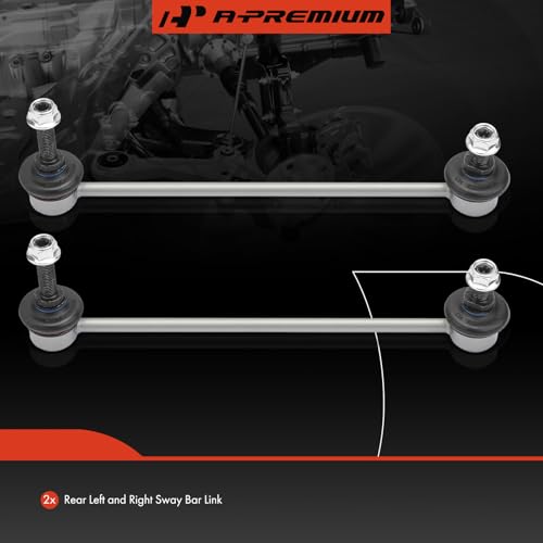 A-Premium Rear Sway Bar Link Stabilizer Bar Link, Compatible with Mini