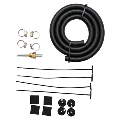 Universal 8 Row 8 Pass Aluminum Transmission Oil Cooler Kit 16"(40cm) x 10"(25.5cm) Tube & Fin Engine Cooler with 5/16" Hose Black/Silver For Racing Cars (Silver) - color: Silver